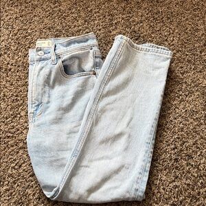 Abercrombie & Fitch Light Blue High Rise Jeans